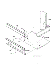 03 - Spacer parts for Ge Oven JTP27WV2WW from AppliancePartsPros.com