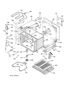 02 - Upper Body Parts parts for Ge Oven JTP45WV2WW from AppliancePartsPros.com