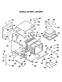 Oven parts for Ge Oven JRP15WP1WG from AppliancePartsPros.com