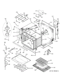 02 - Body Parts parts for Ge Oven JTP18WD1WW from AppliancePartsPros.com