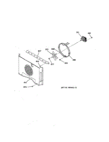 05 - Blower parts for Ge Oven JTP18AV2AA from AppliancePartsPros.com