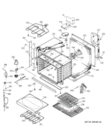 02 - Body Parts parts for Ge Oven JTP18AA5AA from AppliancePartsPros.com