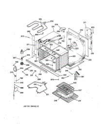 02 - Body Parts parts for Ge Oven JTP18AV1AA from AppliancePartsPros.com