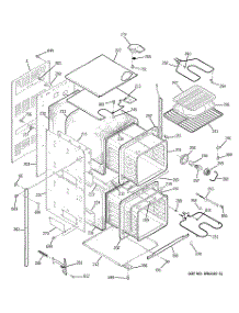 02 - Body Parts parts for Ge Oven JRP24BD1BB from AppliancePartsPros.com