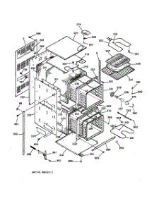 02 - Body Parts parts for Ge Oven JRP24BW1BB from AppliancePartsPros.com