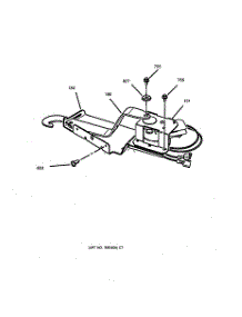 05 - Lock parts for Ge Oven JRP24BW1BB from AppliancePartsPros.com