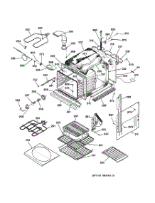 02 - Body Parts parts for Ge Oven JCKP18BA1BB from AppliancePartsPros.com