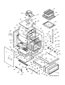 02 - Body Parts parts for Ge Oven JGRP17WEW4WW from AppliancePartsPros.com