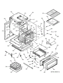 03 - Body Parts parts for Ge Oven JGRS14BEW5BB from AppliancePartsPros.com