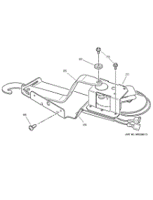 05 - Door Lock parts for Ge Oven JGRP17WEW5WW from AppliancePartsPros.com