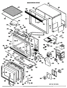 Microwave Oven parts for Ge Oven JKP68GK2 from AppliancePartsPros.com