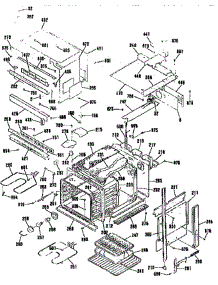 Oven Main Body parts for Ge Oven JKP65WP1 from AppliancePartsPros.com