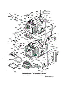02 - Body Parts parts for Ge Oven ZEK757WA2WW from AppliancePartsPros.com