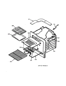 05 - Body Parts parts for Ge Oven JTP11WS4WG from AppliancePartsPros.com