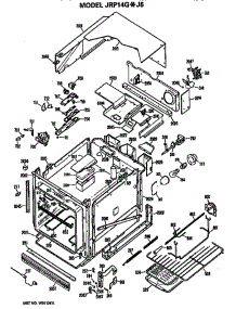 Oven parts for Ge Oven JRP14GJ6 from AppliancePartsPros.com