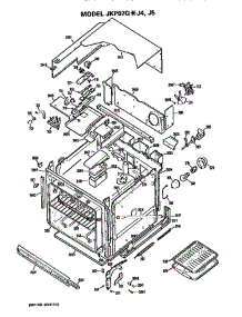 Oven parts for Ge Oven JKP07GJ4 from AppliancePartsPros.com