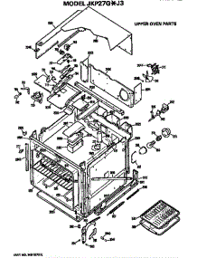 Upper Oven parts for Ge Oven JKP27GJ3 from AppliancePartsPros.com