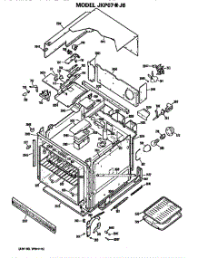 Oven parts for Ge Oven JKP07J6 from AppliancePartsPros.com