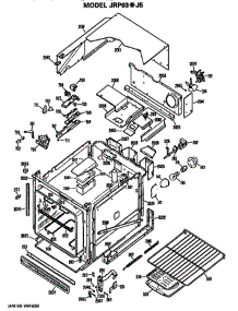 Oven parts for Ge Oven JRP03J5 from AppliancePartsPros.com