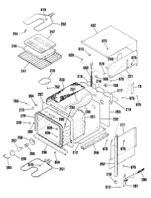 02 - Section2 parts for Ge Oven JKS05P3WH from AppliancePartsPros.com