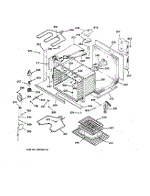 02 - Body Parts parts for Ge Oven JCTP17BW1BB from AppliancePartsPros.com