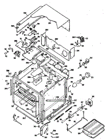 Upper Oven parts for Ge Oven JKP38G0J3 from AppliancePartsPros.com