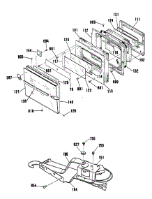 03 - Section3 parts for Ge Oven JKP44GV1BB from AppliancePartsPros.com