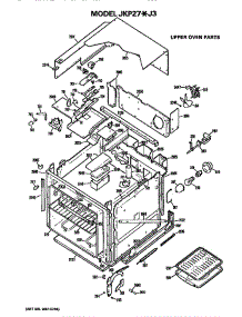 Upper Oven parts for Ge Oven JKP27J3 from AppliancePartsPros.com
