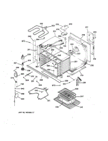 02 - Oven Body parts for Ge Oven JCTP17BW2BB from AppliancePartsPros.com