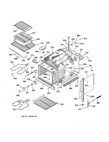 02 - Body Parts parts for Ge Oven JKP17WT2WW from AppliancePartsPros.com