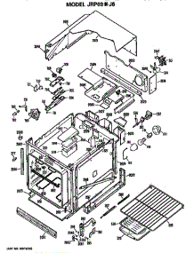 Oven parts for Ge Oven JRP03J6 from AppliancePartsPros.com