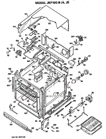 Oven parts for Ge Oven JKP16GJ4 from AppliancePartsPros.com