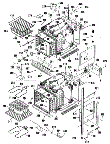 02 - Section2 parts for Ge Oven JKP54GP4BG from AppliancePartsPros.com