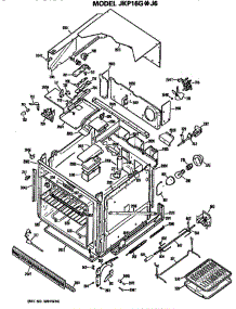 Oven parts for Ge Oven JKP16GJ6 from AppliancePartsPros.com