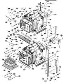 02 - Section2 parts for Ge Oven JKP45WV1WW from AppliancePartsPros.com