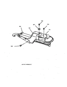 04 - Door Lock parts for Ge Oven JKP45BW1BB from AppliancePartsPros.com