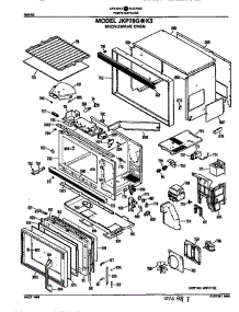 Microwave Oven parts for Ge Oven JKP78GK3 from AppliancePartsPros.com