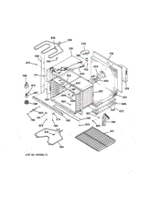 04 - Lower Body parts for Ge Oven JT950SY1SS from AppliancePartsPros.com