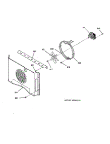 07 - Fan parts for Ge Oven JTP56AA1AA from AppliancePartsPros.com