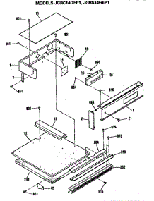 Control parts for Ge Oven JGRC14GEP1 from AppliancePartsPros.com