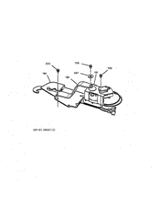 05 - Door Lock parts for Ge Oven JT910SY1SS from AppliancePartsPros.com