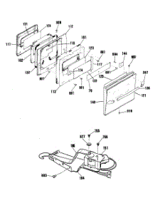 04 - Section4 parts for Ge Oven JGRP17WET1WW from AppliancePartsPros.com