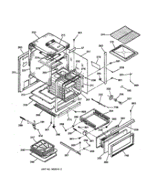 02 - Body Parts parts for Ge Oven JGRS14BEW1BB from AppliancePartsPros.com