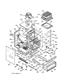 02 - Body Parts parts for Ge Oven JGRP17WEW2WW from AppliancePartsPros.com