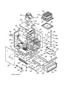 02 - Body Parts parts for Ge Oven JGRP17WEW1WW from AppliancePartsPros.com