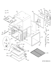 02 - Upper Oven parts for Ge Oven PK956DR1WW from AppliancePartsPros.com