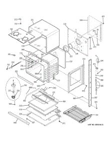04 - Lower Oven parts for Ge Oven PT958SR1SS from AppliancePartsPros.com