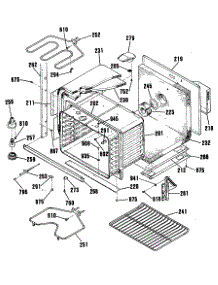02 - Section2 parts for Ge Oven JTP54GV1BB from AppliancePartsPros.com