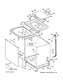 02 - Cabinet, Cover & Front Panel parts for Ge Washer WPRB9220C0CC from AppliancePartsPros.com