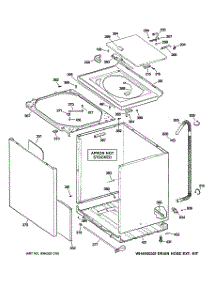 02 - Cabinet, Cover & Front Panel parts for Ge Washer WPRB9220DCCC from AppliancePartsPros.com